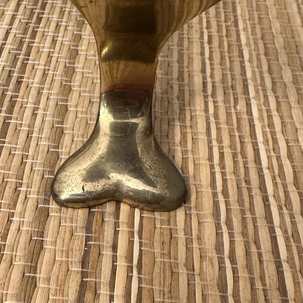 Copper & Brass Chafing Dish Wood Handle Made in Pescia Italy